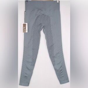 *NWT* Goode Rider Bodysculpting Fitness Tights Breeches Large / XL Silver